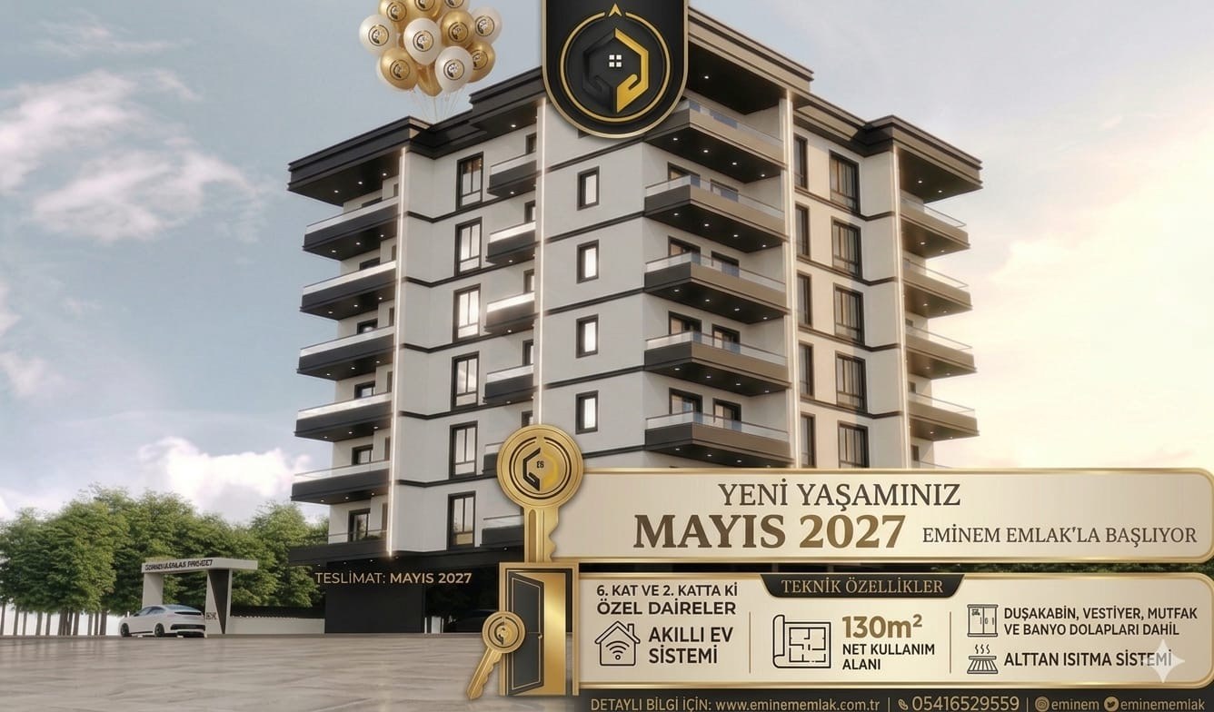 OSMANCIK CADDESİNDE TEMELDEN SATILIK DAİRELER